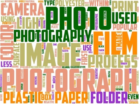 Photography Wordart Book Cover: A Creative Tool for Visual Storytelling