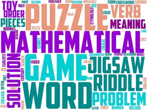 Puzzle Wordart Crafting