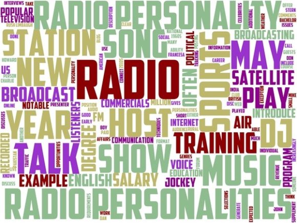 Radio Presenter Wordart Tie Dye: A Creative Expression for Personal and Commercial Use