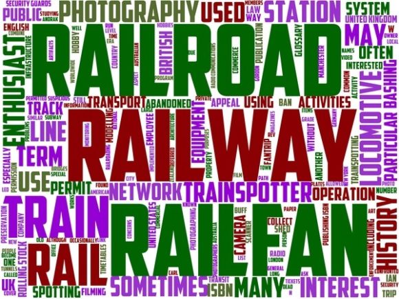 Railfans Wordart Sticker: A Creative Way to Express Your Passion